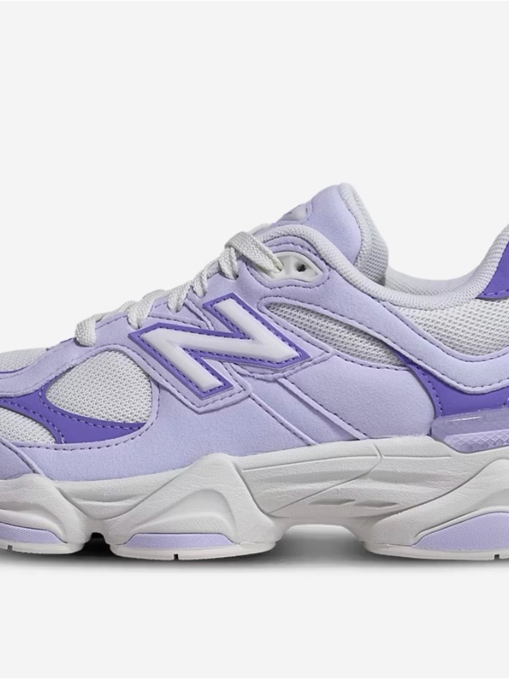 New Balance Women's Purple and White Athletic Sneaker